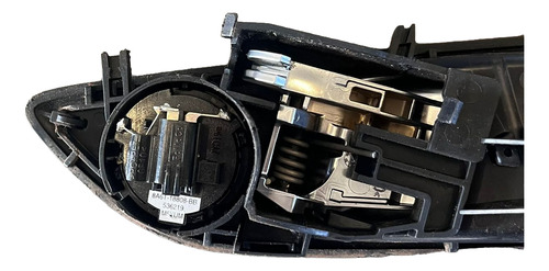 Maçaneta Interna Dianteira New Fiesta 2014 Ate 2019 Esquerda Preto - Imagem 6