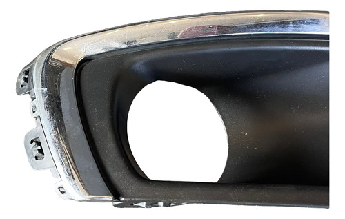 Moldura Farol De Milha Esquerdo Cobalt Elite 2017 Preto Esquerdo - Imagem 3