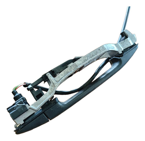 Maçaneta Externa Esquerda Mercedes C280 1994 Até 2000 Preto Dianteira - Imagem 5