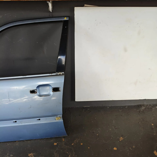 Porta  Mercedes C280 1994 Até 2000 Dianteira Esquerda Azul - Imagem 4