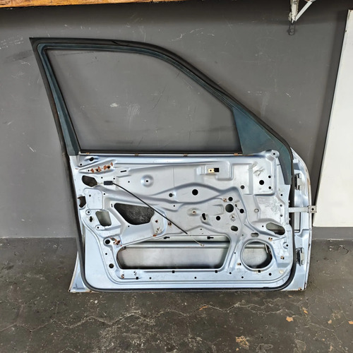 Porta  Mercedes C280 1994 Até 2000 Dianteira Esquerda Azul - Imagem 5