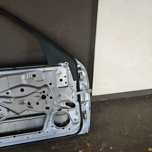 Porta  Mercedes C280 1994 Até 2000 Dianteira Esquerda Azul - Imagem 7