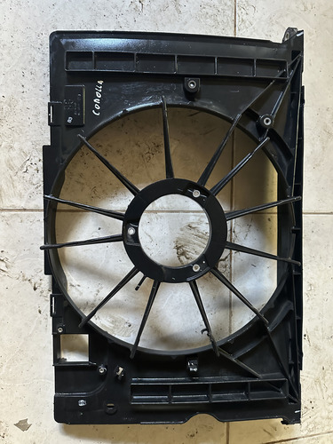 Defletor Eletroventilador Toyota Preto 933878266