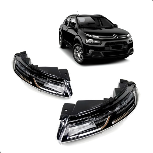 Par Farol C4 Cactus Superior 2019/2024 Usado Com Detalhes Or Ambos Lados - Imagem 1