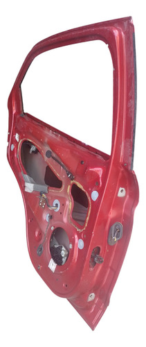 Porta Traseira Esquerda Ford Ka 2015/19. Traseira Esquerdo Vermelho - Imagem 3