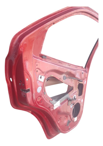 Porta Traseira Esquerda Ford Ka 2015/19. Traseira Esquerdo Vermelho - Imagem 4