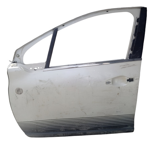 Porta Dianteira Esquerda Citroen C4 Pallas 2008 A 2013. Dianteira Esquerdo Branco