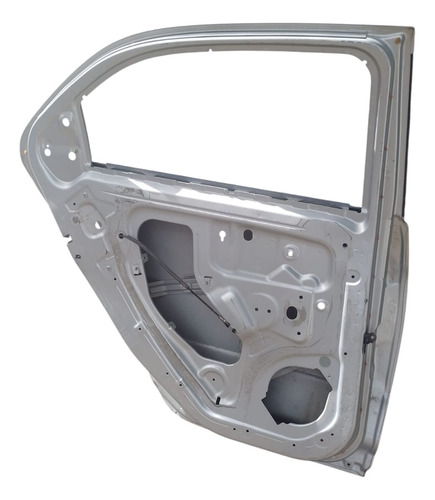 Porta Traseira Esquerda Gm Onix Prisma 2013 A 2019. Traseira Esquerdo Prata - Imagem 2