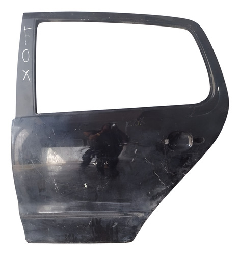 Porta Traseira Esquerda Volks Fox 2015 A 2022. Traseira Esquerdo Preto