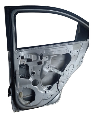 Porta Traseira Direita Gm Sonic Sedan 2012 A 2014. Traseira Direita Prata - Imagem 2