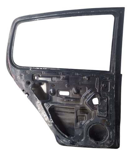 Porta Traseira Esquerda Volks Fox 2015 A 2022. Traseira Esquerdo Preto - Imagem 2