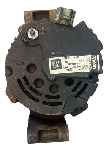 Alternador Chevrolet Corsa, Celta E Classic. Valeo Sg9b082 , - Imagem 2