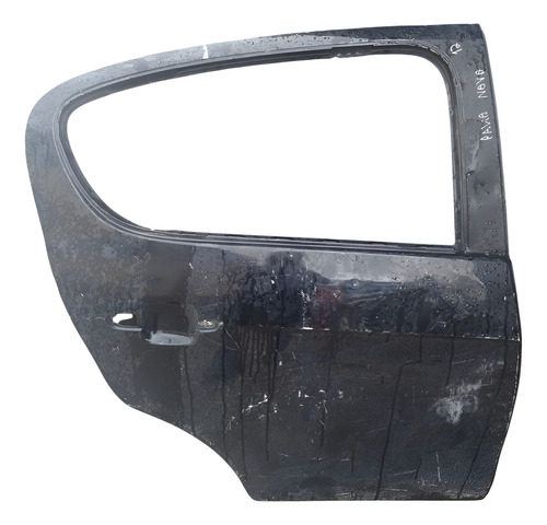 Porta Traseira Direita Palio Atractive 2012 A 2020. Traseira Direita Preto