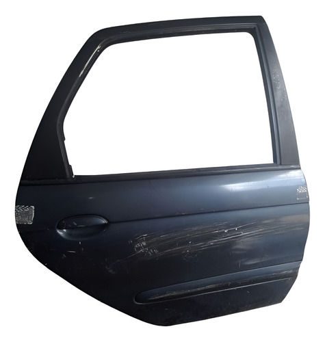 Porta Traseira Direita Renault Scenic 1999 A 2007. Traseira Direita Preto