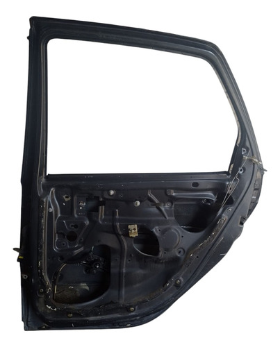 Porta Traseira Direita Renault Scenic 1999 A 2007. Traseira Direita Preto - Imagem 2