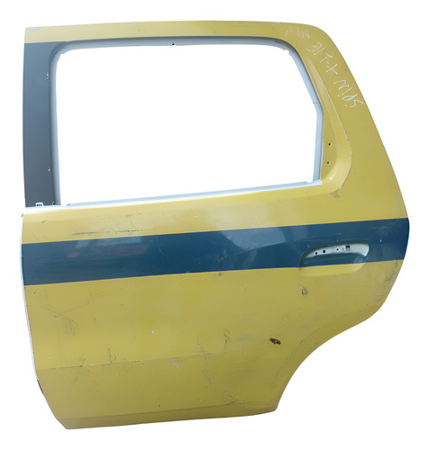 Porta Traseira Esquerda Gm Spin 2013 A 2023. Traseira Esquerdo Amarelo
