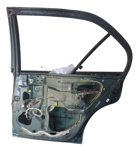 Porta Traseira Direita Honda Civic 1996 A 2000. Traseira Direita Verde - Imagem 2