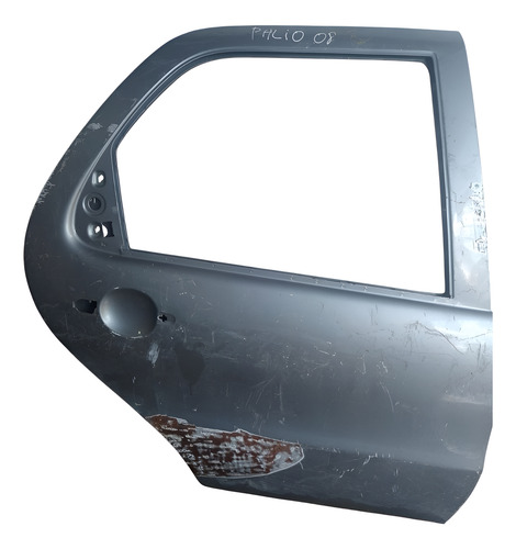 Porta Traseira Direita Fiat Palio 2004 A 2016. Traseira Direita Grafite