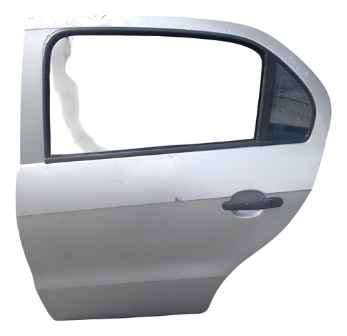 Porta Traseira Esuqerda Gol Voyage 2009 A 2023 Traseira Esquerdo Prata - Imagem 1