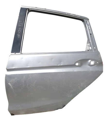 Porta Traseira Esquerda Honda Fit 2015 A 2020. Traseira Esquerdo Prata