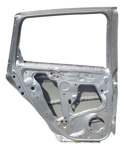 Porta Traseira Esquerda Honda Fit 2015 A 2020. Traseira Esquerdo Prata - Imagem 2