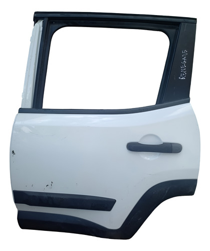 Porta Traseira Esquerda Jeep Renegade 2015 A 2023. Traseira Esquerdo Branco