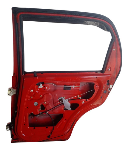 Porta Traseira Direita Chery Qq 2011 2012 2013. Traseira Direita Laranja - Imagem 2