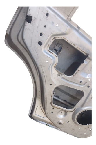 Porta Traseira Esquerda Ford Ecosport 2004 A 2011. Traseira Esquerdo Prata - Imagem 3