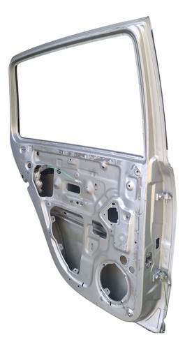 Porta Traseira Esquerda Vw Fox 2015 A 2021. Traseira Esquerdo Prata - Imagem 2