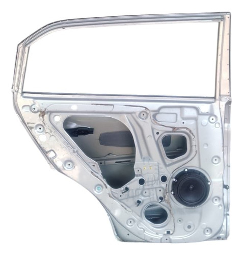 Porta Traseira Esquerda Hyundai Creta 2017 A 2021. Traseira Esquerdo Prata - Imagem 2