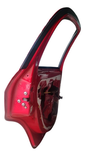 Porta Traseira Esquerda Fiat Punto 2008 A 2016. Traseira Esquerdo Vermelho - Imagem 3