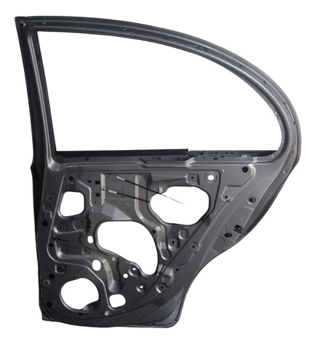 Porta Traseira Direita Nissan Versa  2015 A 2019. Usada Traseira Direita Grafite - Imagem 2