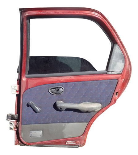 Porta Traseira Direita Fiat Palio 1999 A 2006. Traseira Direita Laranja - Imagem 2