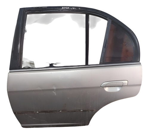 Porta Traseira Esquerda Honda Civic 20001 A 2006.. Traseira Esquerdo Prata