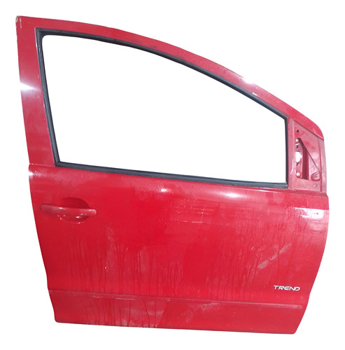 Porta Dianteira Direita Volks Fox 2015 A 2019. Dianteira Direita Vermelho