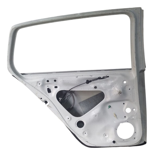 Porta Traseira Esquerda Honda Civic G10 2017 A 2021. Traseira Esquerdo Branco - Imagem 2