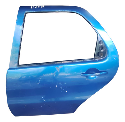 Porta Traseira Esquerda Fiat Palio 1996 A 2005. Traseira Esquerdo Azul