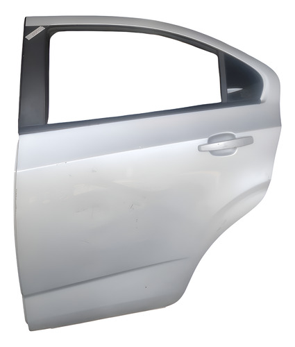 Porta Traseira Esquerda Chevrolet Sonic Sedan 2013 A 2016. Traseira Esquerdo Prata