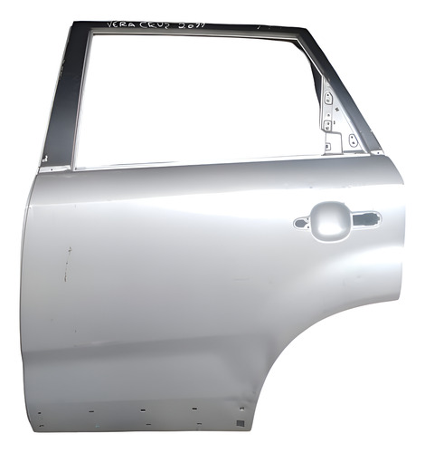Porta Traseira Esquerda Hyundai Vera Cruz 2012. Traseira Esquerdo Prata