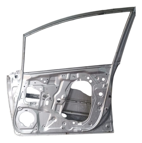 Porta Dianteira Direita Honda Fit 2008 A 2014. Usado Dianteira Direita Prata - Imagem 2