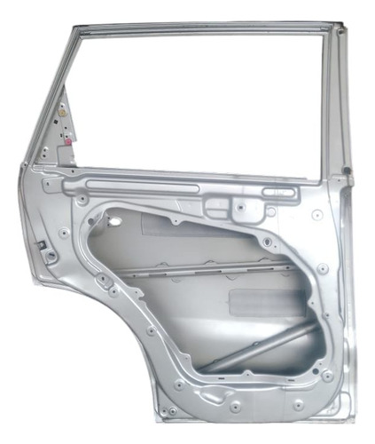 Porta Traseira Esquerda Hyundai Vera Cruz 2012. Traseira Esquerdo Prata - Imagem 2