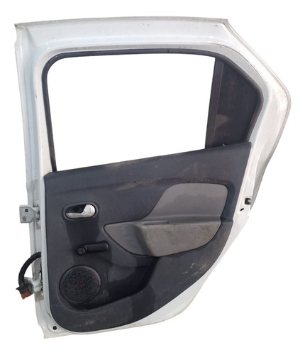 Porta Traseira Direita Renault Logan 2015 A 2023. Traseira Direita Branco - Imagem 2