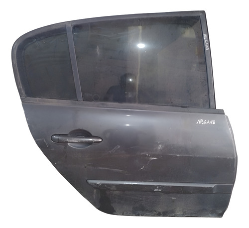 Porta Traseira Direita Renault Megane 2008 A 2012. Traseira Direita Grafite