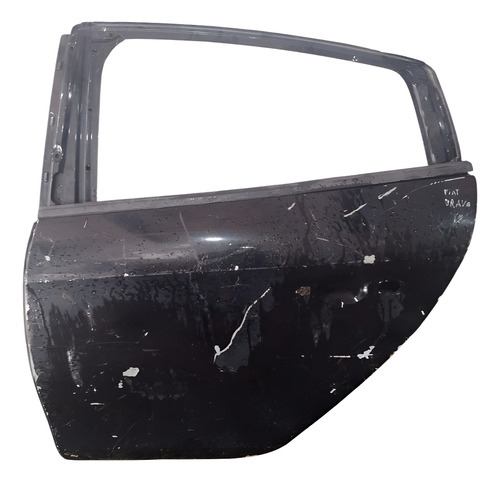 Porta Traseira Esquerda Fiat Bravo 2012 A 2015. Traseira Esquerdo Preto