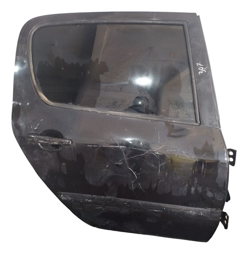 Porta Traseira Direita Peugeot 307 2004 A 2013. Traseira Direita Preto