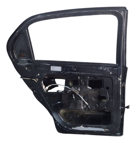 Porta Traseira Esquerda Volks Gol Voyage 2013 A 2023. Traseira Esquerdo Preto - Imagem 3