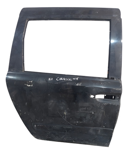 Porta Traseira Direita Deslizante Kia Carnival 2007 A 2010. Traseira Direita Preto