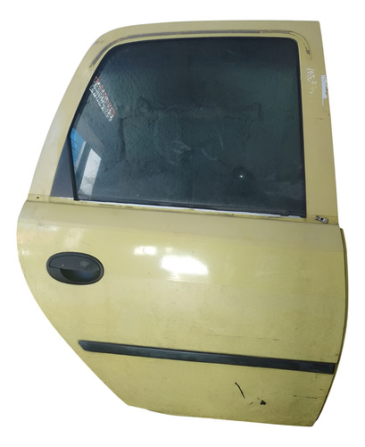 Porta Traseira Direita Gm Meriva 2002 A 2012. Traseira Direita Amarelo