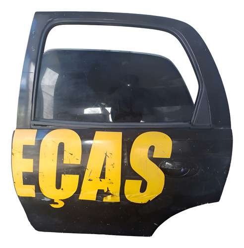 Porta Traseira Esquerda Gm Corsa Wind 1994 A 2005. Traseira Esquerda Preto