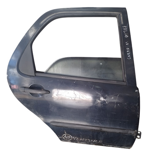 Porta Traseira Direita Fiat Palio Weekend Adventure 2008/17. Traseira Direita Preto